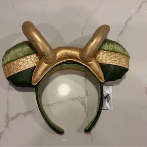 Disney Green and Gold Loki Headband